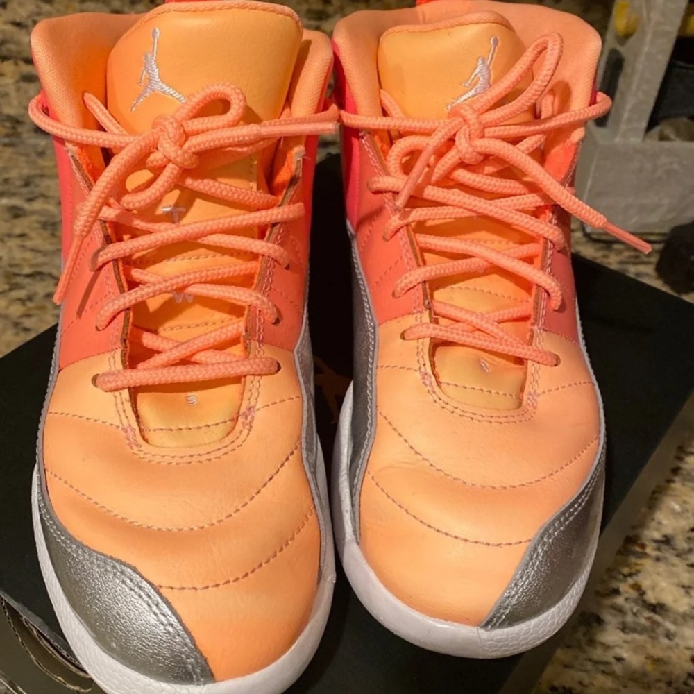 Girls Jordan 12 Retro Sneakers